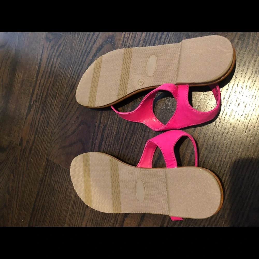 Candies girls sparkly sandals size 4